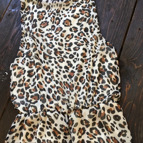 C est 1946 Leopard Maxi dress size Large - Picture 6 of 9
